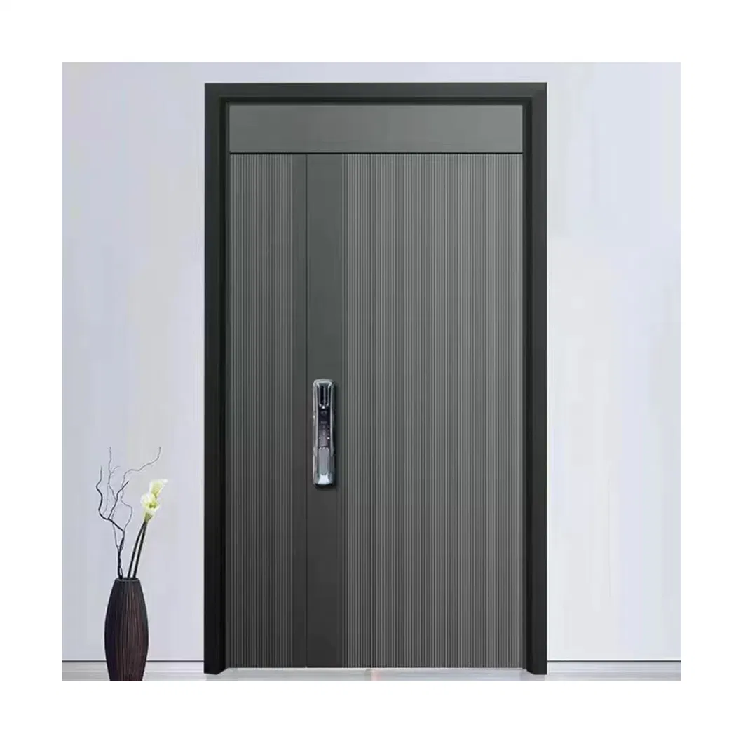 Armored Exterior Doors Steel Security Entrance for Villa